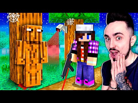 Видео: СНАЙПЕР СТАЛ 100% КАМУФЛЯЖНЫМ БЛОКОМ В МАЙНКРАФТ!