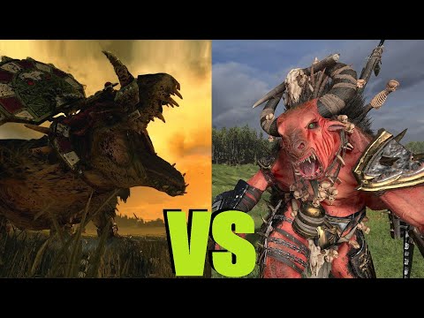 Видео: Жуткий завр vs Кровожадное чудовище: Total War Warhammer 3. Immortal Empires. тесты юнитов v 4.2.3