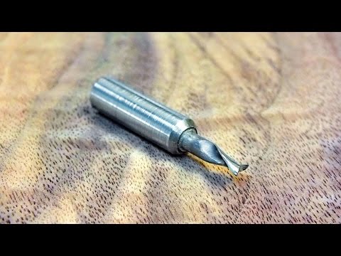 Видео: Самодельная спиральная фреза для Inlay Kit