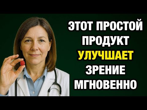 Видео: Ешьте это перед сном — и зрение начнёт возвращаться!