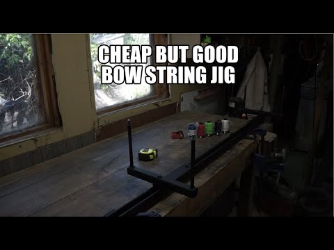 Видео: Самодельное приспособление для изготовления тетивы лука