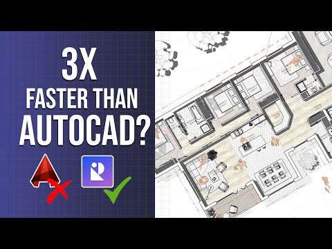 Видео: Рисуйте планы этажей в 3 раза быстрее | Дизайн в стиле вискозы | Пошаговое руководство