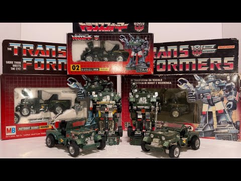 Видео: Обзор фигурки Гончей первого поколения из серии Трансформеров. Идентификаторы вариантов G1 Vintag...