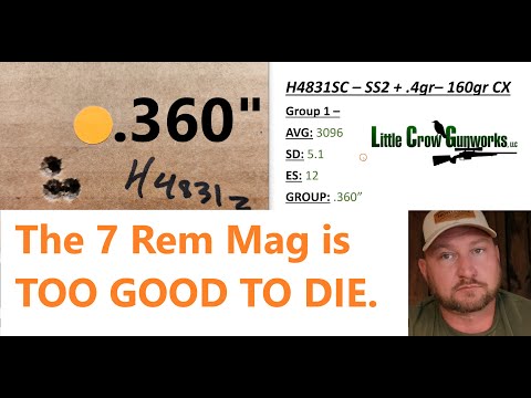 Видео: 7-мм разборки | Часть 11 | Тестирование патронов 7 мм Rem Magnum с последующим зарядом | Little C...