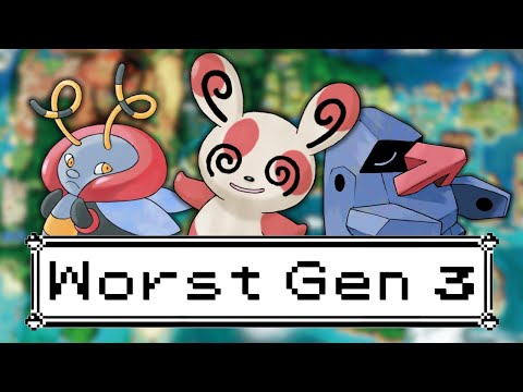 Видео: Худший покемон 3-го поколения