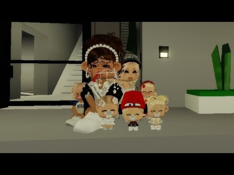 Видео: семья🤍 / мамины дочки / папа в командировке,богатая семья !! #brookhavenrp #роблокс 