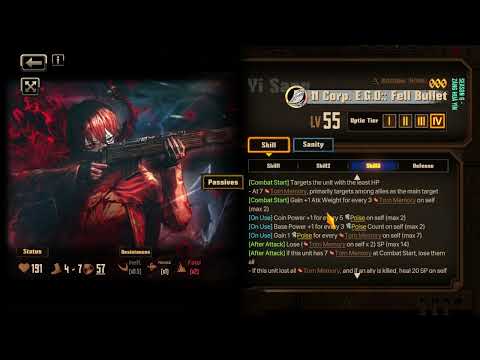 Видео: Новый  И Сан Fell Bullet. Что ты такое? С чем тебя есть? Limbus Company