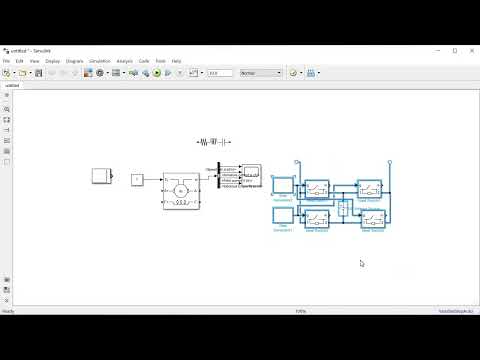 Видео: Сборка Matlab/Simulink модели двигателя постоянного тока с возможностью выбора режимов работы