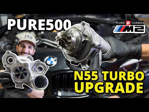 Видео: Установка турбонаддува BMW M2 N55 Pure 500! Замена турбины стала быстрее, но есть ли от этого толк?