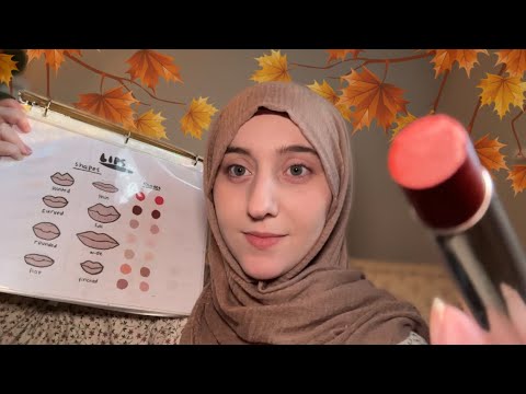 Видео: ASMR: как сделать осенний макияж с помощью вариантов из каталога 🍂