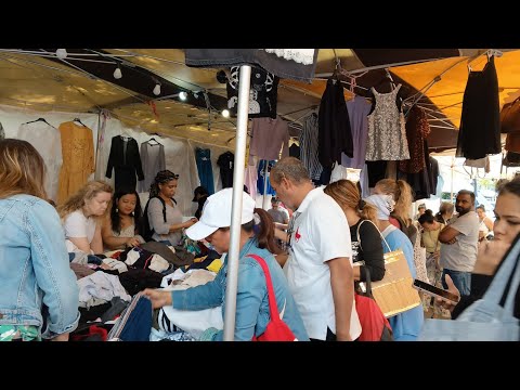 Видео: 43. Франция. Лучшая барахолка. Показываю, что купила. Примерка. #secondhand #барахолка