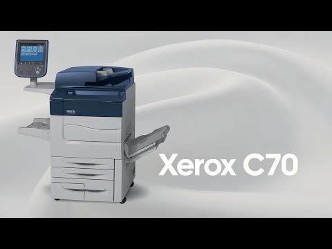 Видео: Xerox C60\C70 Обзор технического состояния