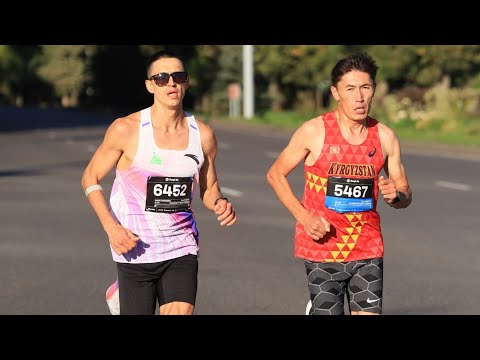 Видео: Turkistan Marathon 2024: Нурсултан Кенешбеков побил рекорд трассы Ринаса Ахмадеева