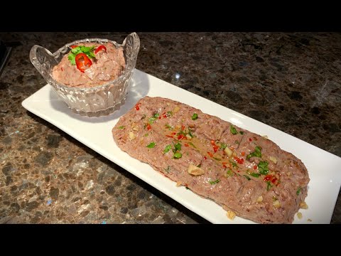 Видео: Вкуснейший паштет из фасоли и орехов - много белков и клетчатки!