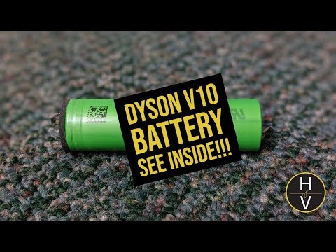 Видео: Аккумулятор Dyson V10 — в чём его секрет? Заглянем внутрь!