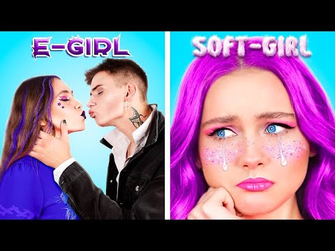 Видео: Хорошая vs Плохая Девушка | Из Милой в Дерзкую ради Парня