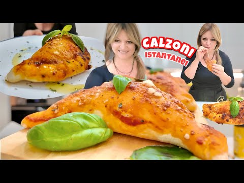 Видео: Кальцоне быстрого приготовления без времени на расстойку, готовятся и выпекаются очень быстро