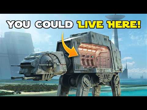 Видео: 10 транспортных средств из «Звездных войн», в которых вы могли бы жить!