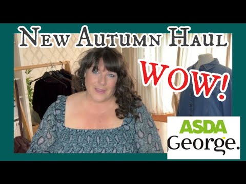 Видео: Джордж в Asda: осенняя коллекция и примерка — старше 50 лет | Размер Plus 22/24 #мода #Анжела #фи...