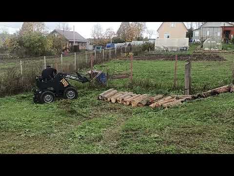 Видео: 7 октября 2022 г МИНИ ПОГРУЗЧИК  Lаnd Digger  завод  ДОНСПЕЦБУР