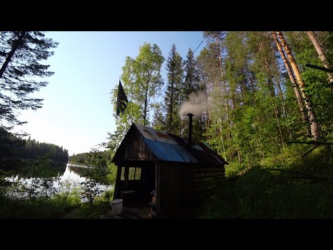 Видео: ПРИЕХАЛИ в ИЗБУ на КОРДОН, а ТАМ!!!??? ЛЕОНТЬЕВИЧ уже ЗАГОРАЕТ. ПОЙМАЛИ КРУПНУЮ ЩУКУ.Часть вторая.