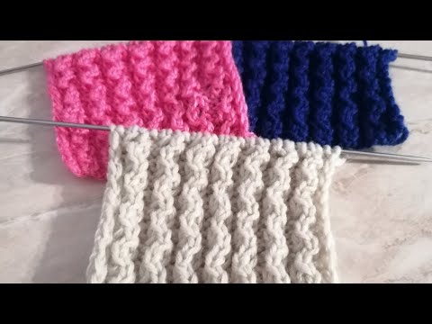 Видео: Рельефная Ажурная Змейка. Очень Красивый Узор. Вяжем Спицами.