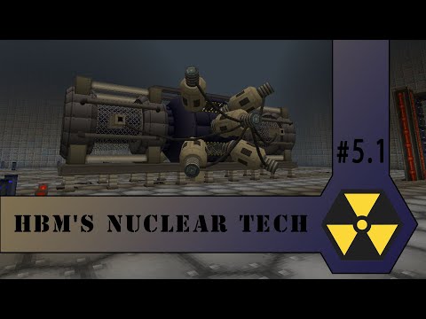 Видео: ☢ Обзор мода Hbm's Nuclear Tech | Часть 5.1 | Реактор ИТС | Minecraft 1.7.10