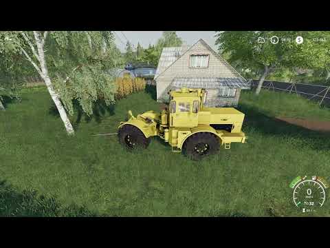 Видео: ВЫТАЩИЛ ТРАКТОР ИЗ РЕКИ. Farming simulator 19.