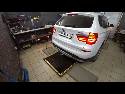 Видео: Установка фаркопа на BMW X3 (F25) 2017 г.в и подключение блока согласования Flash-FA