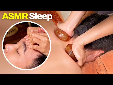 Видео: ASMR-массаж всего тела с гималайскими соляными камнями 🥱 Настолько расслабляющий, что я уснул!