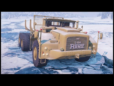 Видео: 50 ТОНН НА ЛЬДУ! ВЫДЕРЖИТ БЕЛАЗ? - SnowRunner