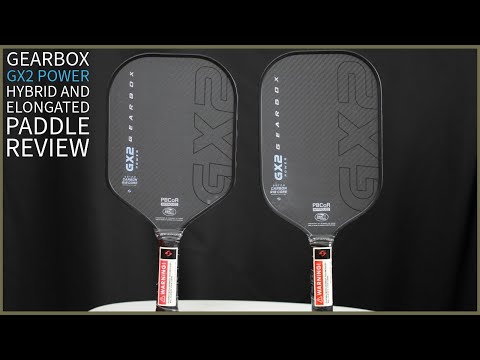 Видео: Обзор Gearbox GX2 Power Hybrid и Elongated Paddle