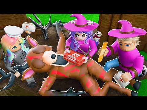 Видео: ЛЕЧИМ РАНЕНОГО ОЛЕНЯ В ЛЕСУ! Roblox 99 Nights in the Forest