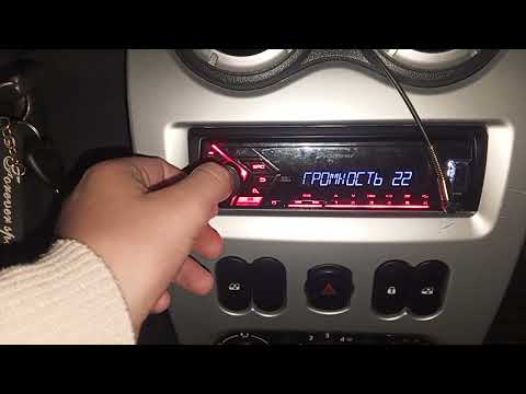 Видео: И снова новая магнетола pioneer mvh-s100ub в места Китая 