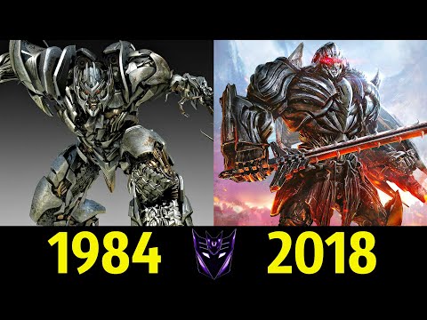 Видео: 👾 Мегатрон - Эволюция (1984 - 2018) ! Все Появления 👿 !