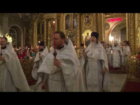 Видео: ПАСХА 2017. КРЕСТНЫЙ ХОД.