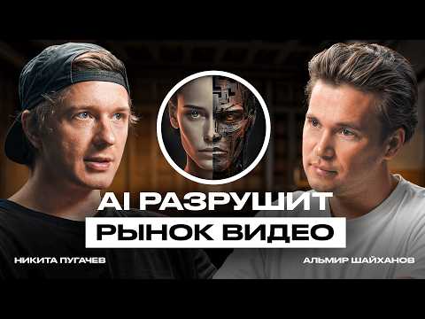 Видео: AI разрушит рынок видео. ВИДЕОМЕЙКЕРЫ БОЛЬШЕ НЕ НУЖНЫ! Подкаст о нейросетях с Никитой Пугачевым