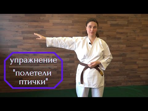 Видео: УПРАЖНЕНИЕ "ПОЛЕТЕЛИ ПТИЧКИ".