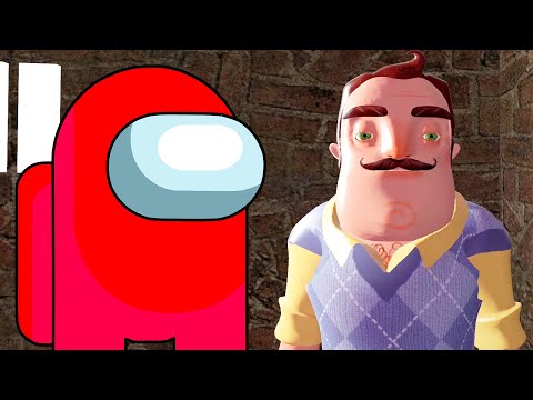 Видео: ИМПОСТЕР ИЗ AMONG US ПРЕСЛЕДУЕТ НАС!ПРИВЕТ СОСЕД В ГАРРИС МОД!HELLO NEIGHBOR GARRY'S MOD!ШОУ ХРИПЛЫХ