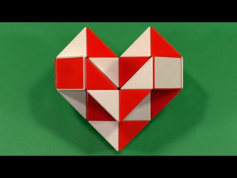 Видео: HEART 2.0 | Rubik`s Snake 24 | СЕРДЦЕ 2.0 | Змейка Рубика 24