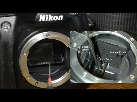 Видео: Nikon D3200 фронт фокус и его устранение