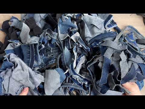 Видео: Шьем из джинсов! Подробный МК. DIY / Denim / Upcycling