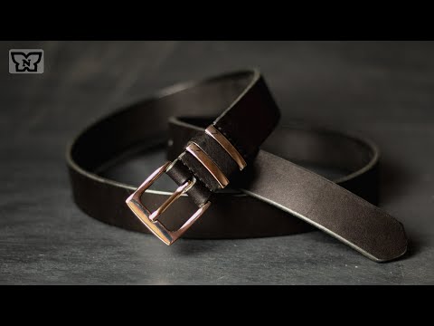 Видео: Женский ремешок / Women's belt