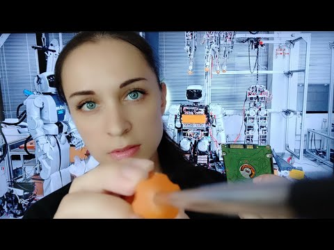 Видео: АСМР Ролевая игра: Ремонт робота | Прикосновения | Шепот || ASMR Role Play: Robot Repair | Touches