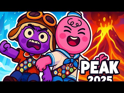 Видео: ЭТО КОНЕЦ! Финал PEAK 2025 (Зима и Вулкан) 🤯