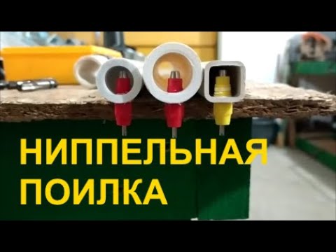 Видео: НИППЕЛЬНОЕ ПОЕНИЕ КРОЛИКОВ и зимние будни.