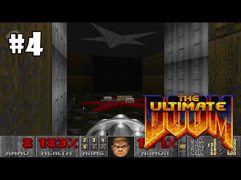 Видео: The Ultimate Doom прохождение игры - E1M9: Military base (Secret Level) (All Secrets Found)