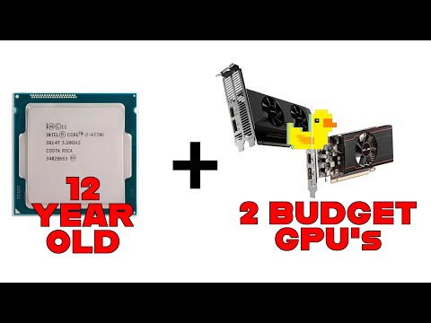 Видео: Масштабирование без потерь с двумя бюджетными графическими процессорами