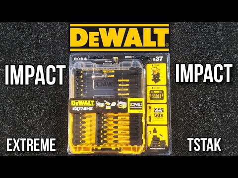 Видео: Набор бит Impact DEWALT DT70731T-QZ. 37 шт