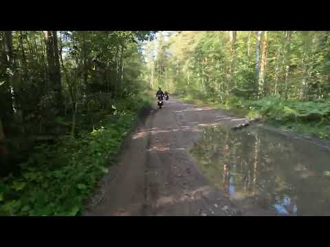 Видео: #93-2 Off-road до Приморска |CF Moto 450 MT| Kove 500X |KTM 390 Adventure| RE 450 Himalayan | Minsk